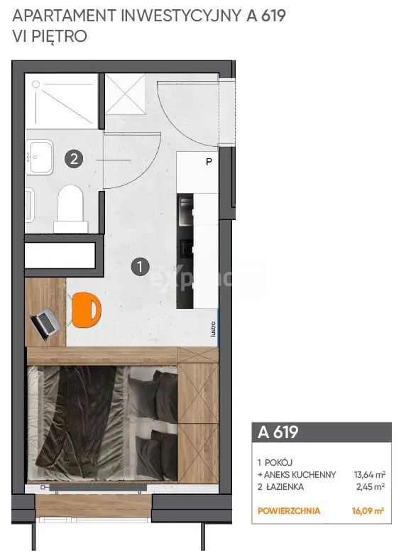 Apartament 23% VAT / inwestycja / ochrona kapitału