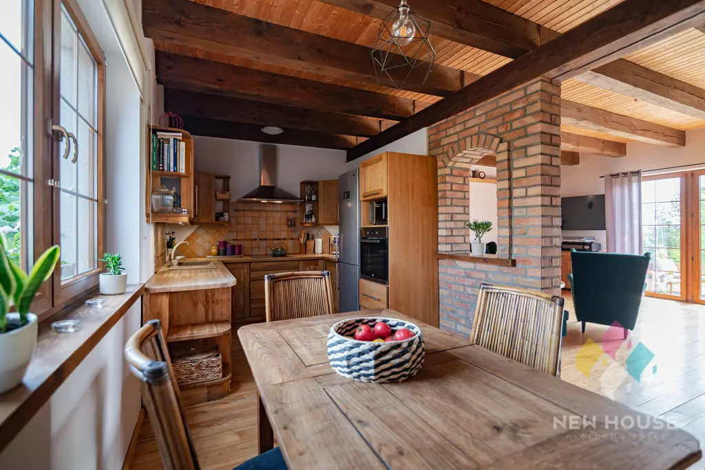 Mrągowo, zadbany dom z tarasem, ogród/sauna/balia