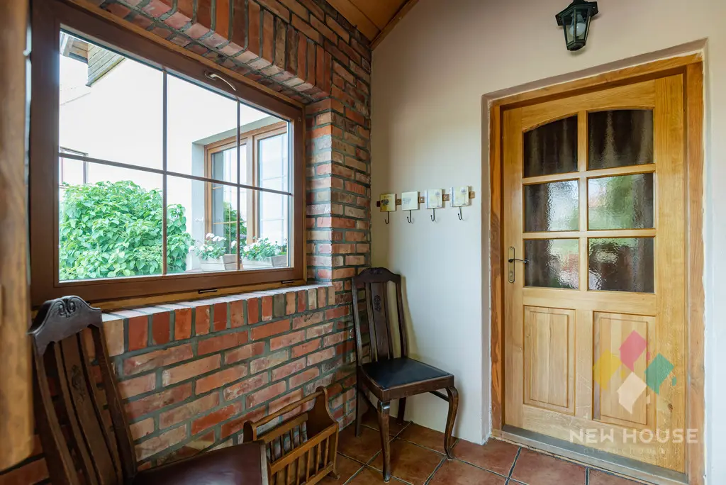 Mrągowo, zadbany dom z tarasem, ogród/sauna/balia