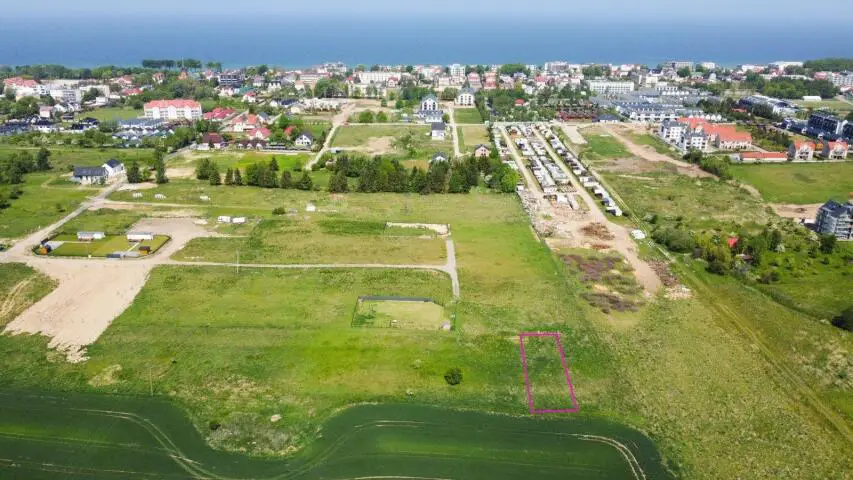 Działka budowlana w Ustr. Morski 950 m od morza