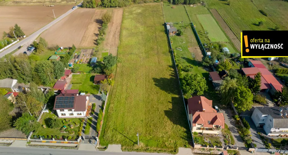 Działka budowlana w spokojnej okolicy