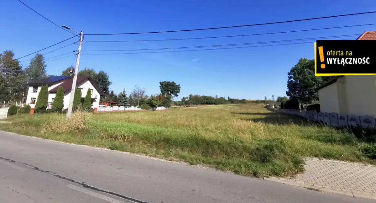 Działka budowlana w spokojnej okolicy