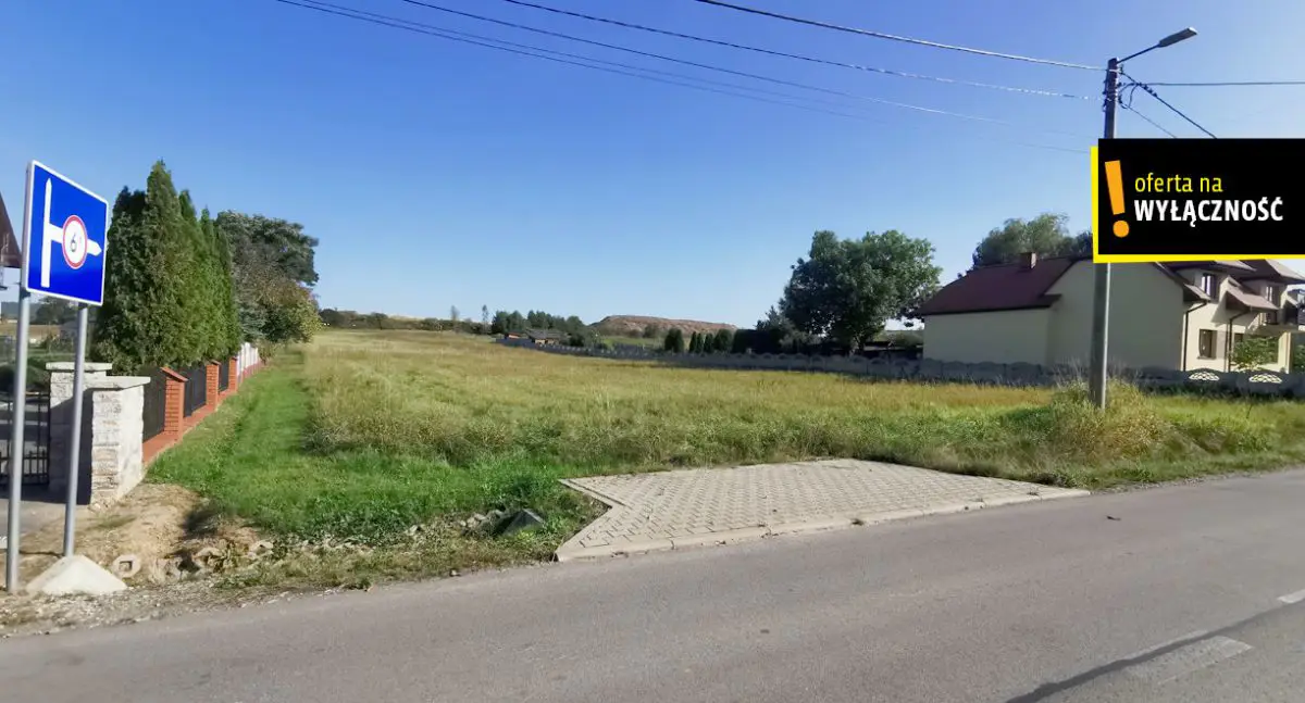 Działka budowlana w spokojnej okolicy