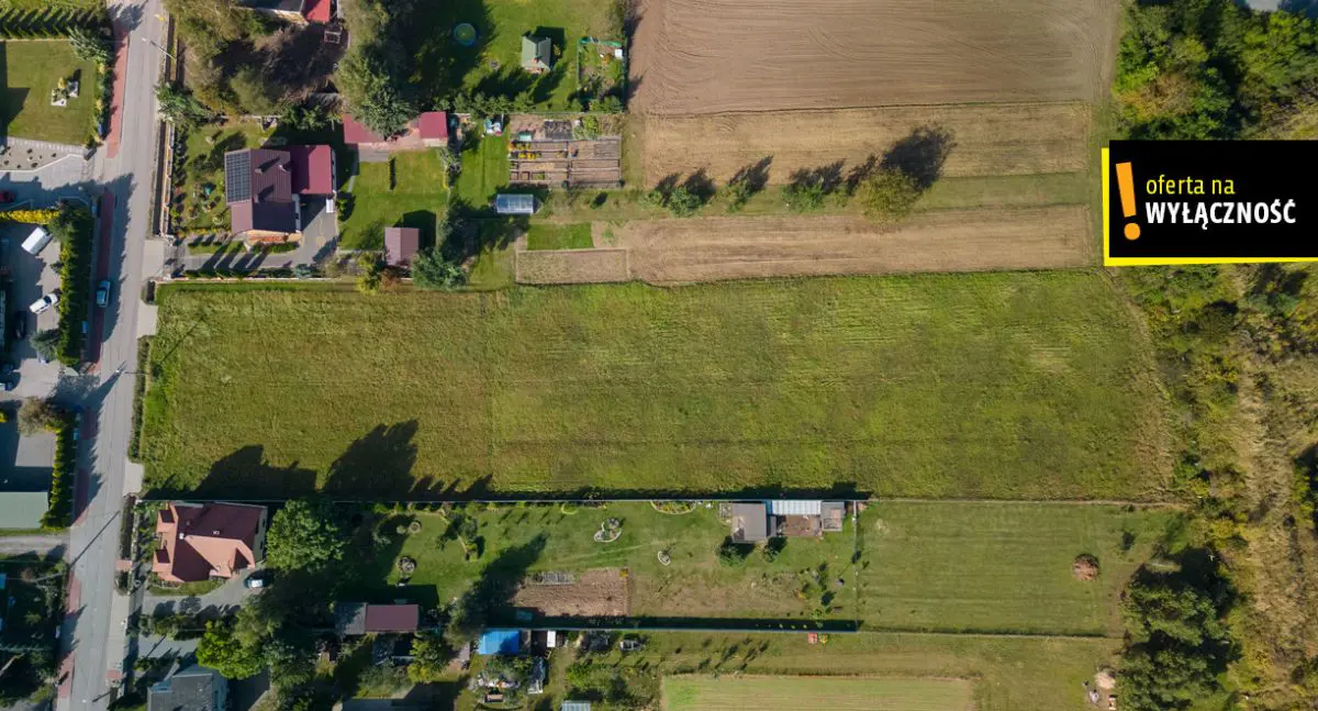 Działka budowlana w spokojnej okolicy