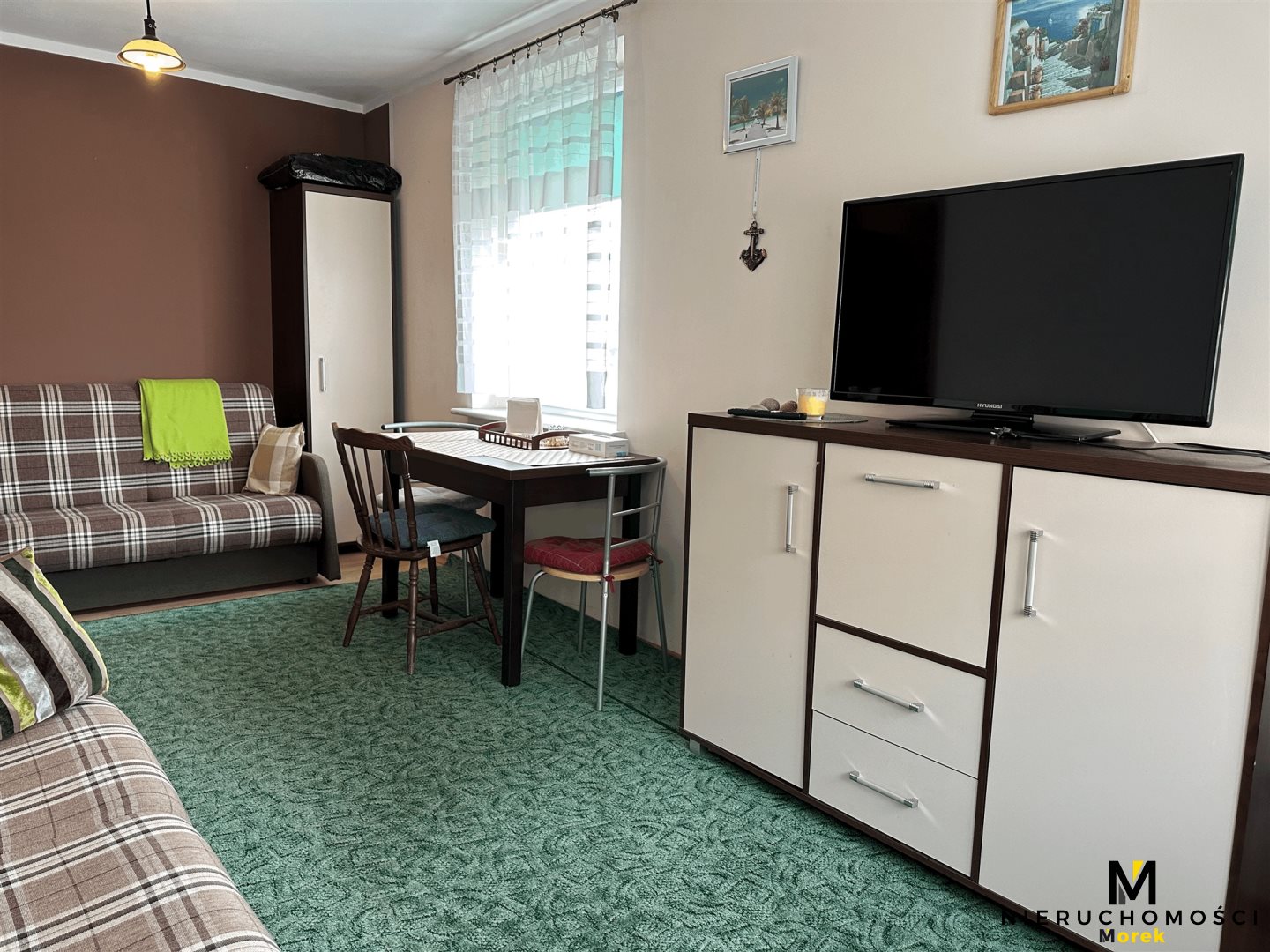 Małe mieszkanie z niskim czynszem.