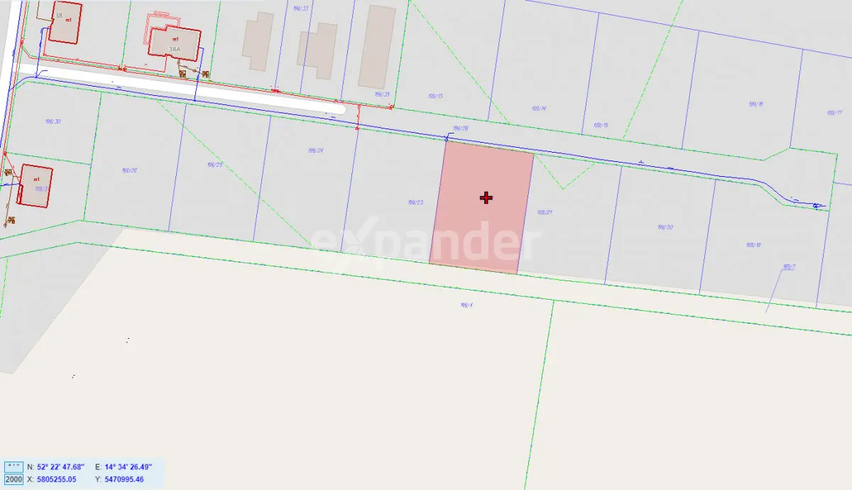 Działka budowlana - Słubice, Nowy Lubusz