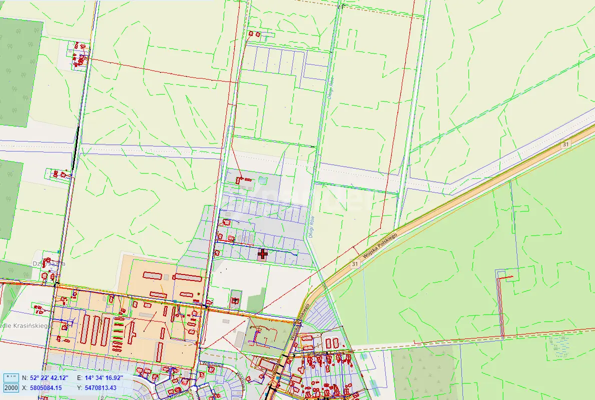Działka budowlana - Słubice, Nowy Lubusz