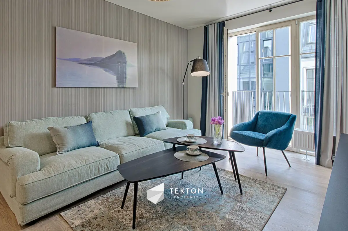 Przestronny apartament z tarasami na Łazarzu