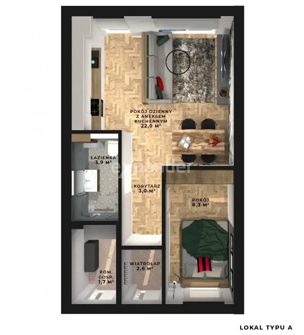 4 pok. Gotowe do wprowadzenia. OGRÓD 110m, balkon