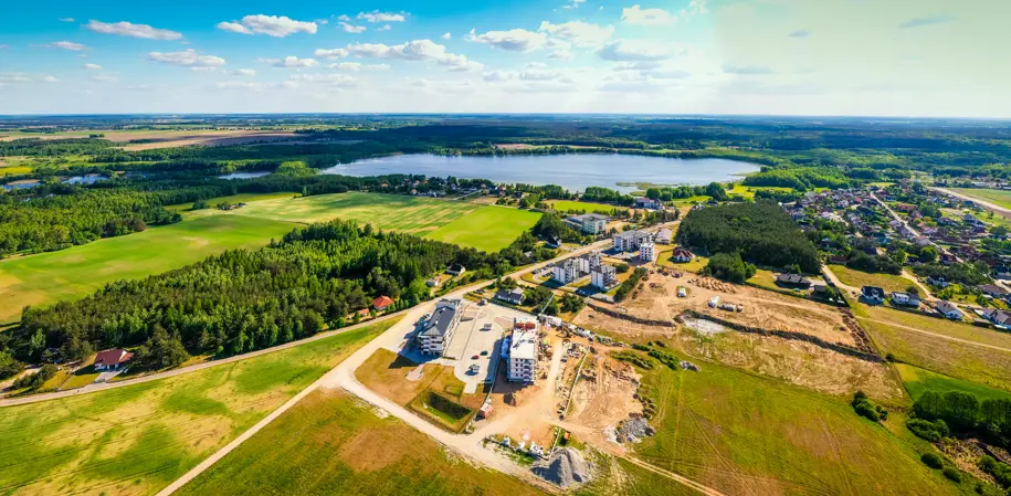 Apartamenty w pobliżu jeziora - Green Town Rybno