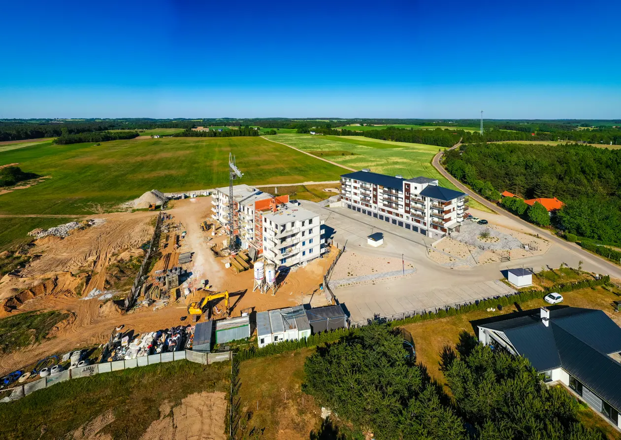 Apartamenty w pobliżu jeziora - Green Town Rybno