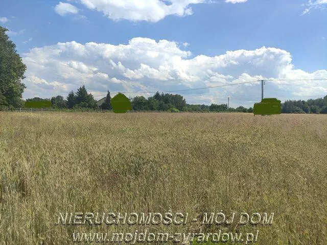 Działki budowlane na obrzeżach Mszczonowa.