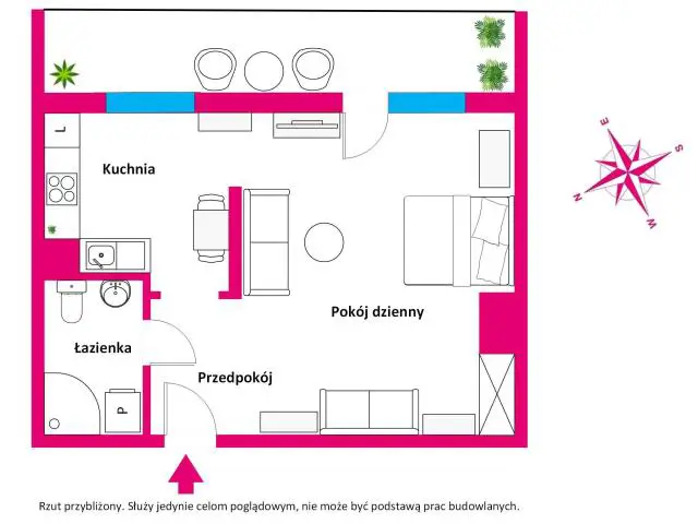 Apartament 150 m do plaży w Kołobrzegu