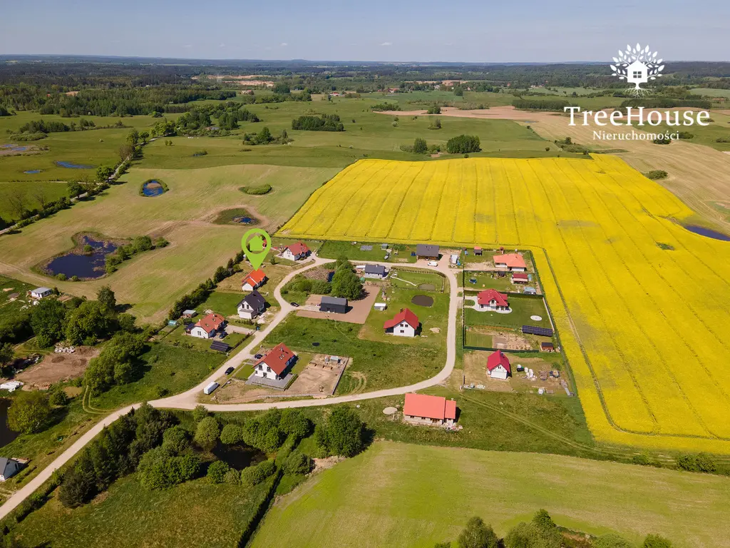 Dom w Stękinach w stanie surowym zamkniętym