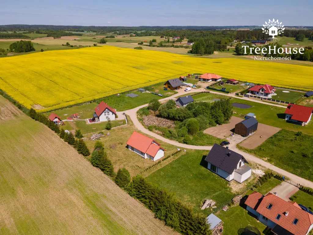 Dom w Stękinach w stanie surowym zamkniętym
