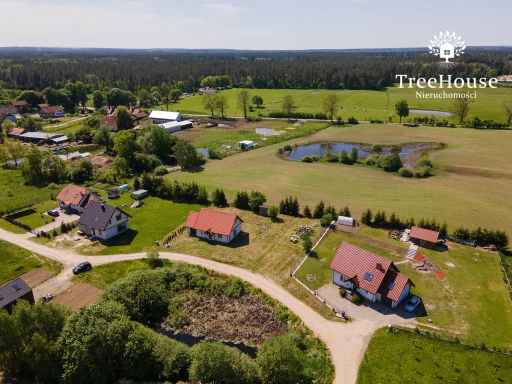 Dom w Stękinach w stanie surowym zamkniętym