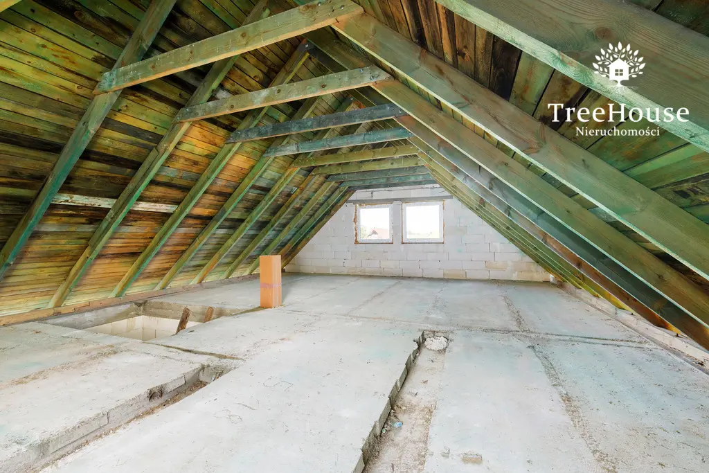 Dom w Stękinach w stanie surowym zamkniętym