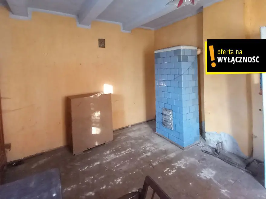 Dom z bala drewnianego na wsi Malkowice