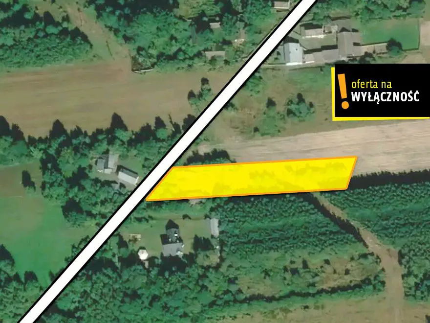 Dom z bala drewnianego na wsi Malkowice