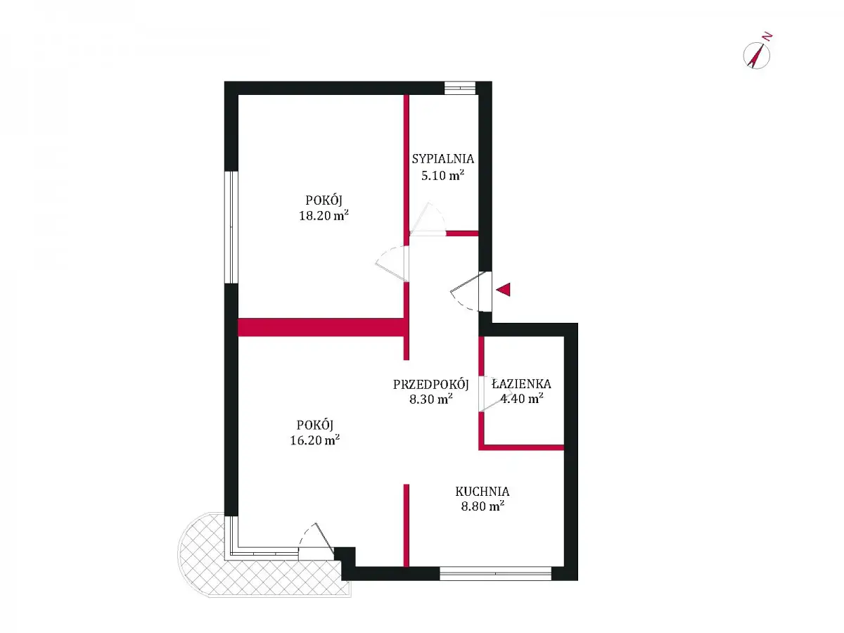 61 m2 z tarasem i ogrodem 41m2 strych po remoncie