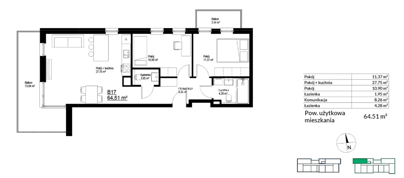 Nowe mieszkania w stanie deweloperskim Bieżanów