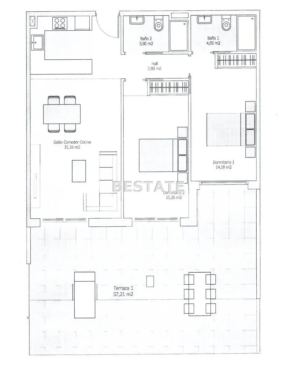 Hiszpania, wybrzeże, nowe wille
