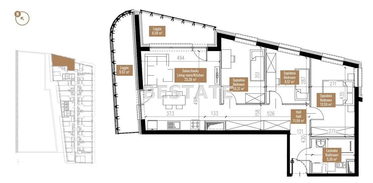 Centrum miasta,nowoczesne osiedle, wysoki standard