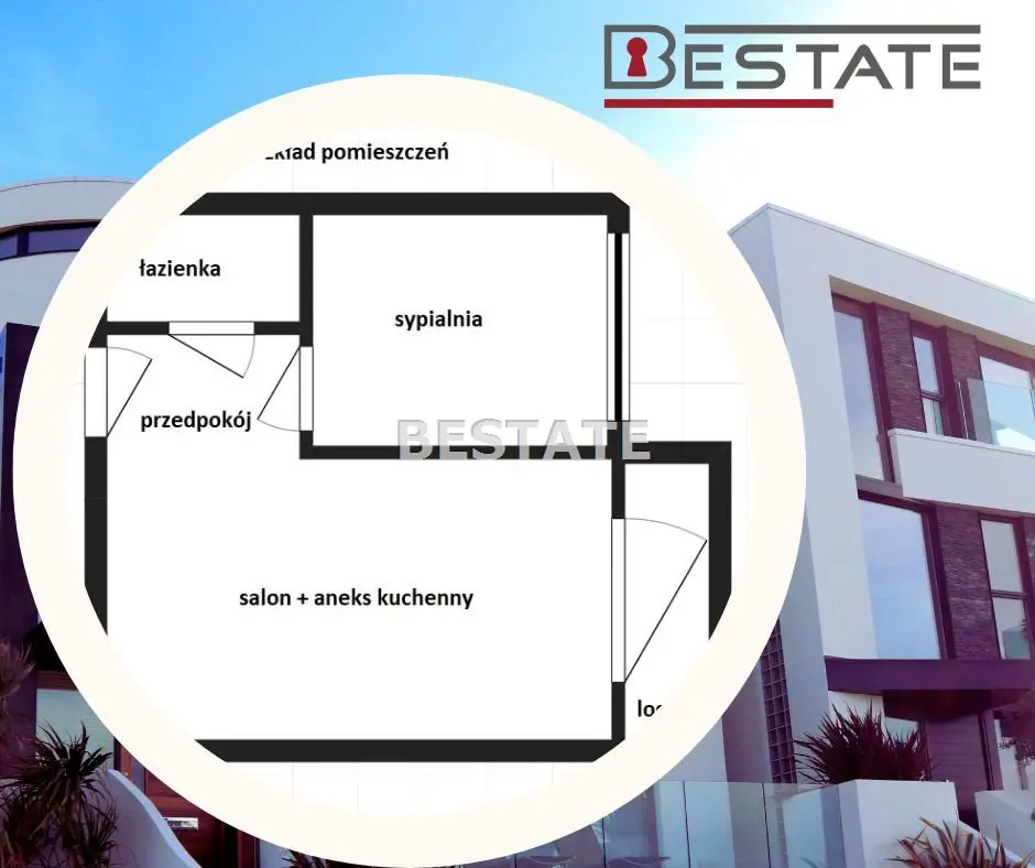 Deweloperskie 45,72 m.kw., centrum