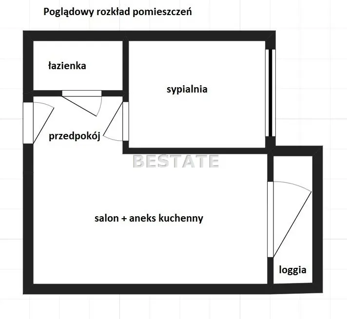 Deweloperskie 45,72 m.kw., centrum