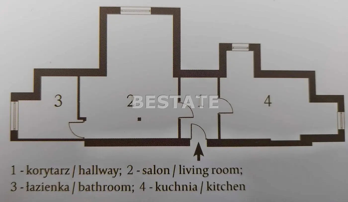 2 pokoje,82m2 w prestiżowej willi, ogród, basen