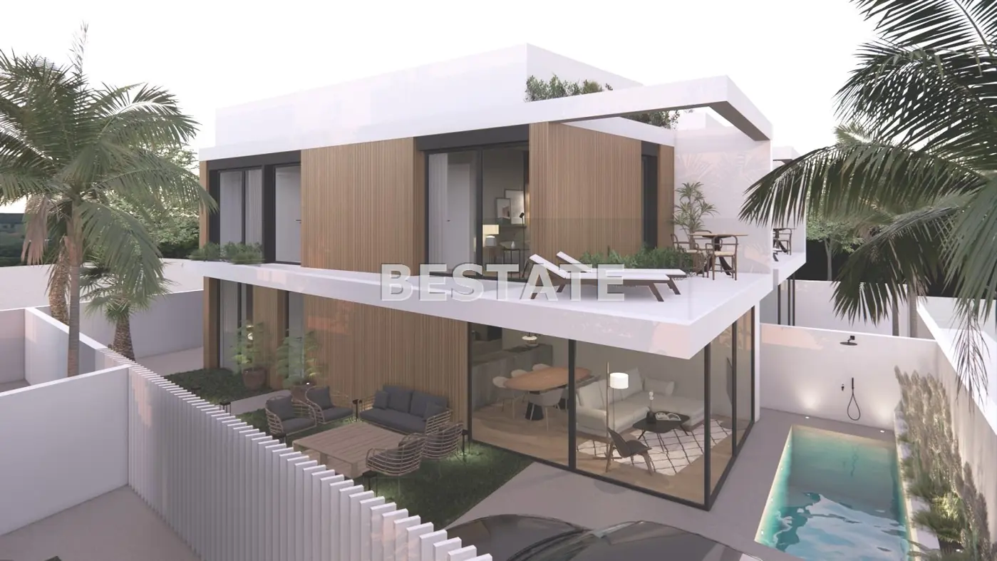 Hiszpania, wybrzeże, nowe wille