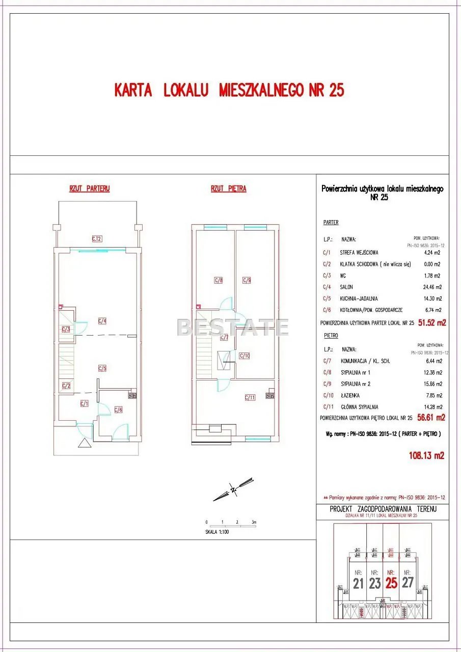 Deweloperskie w zabudowie bliźniaczej 116m2