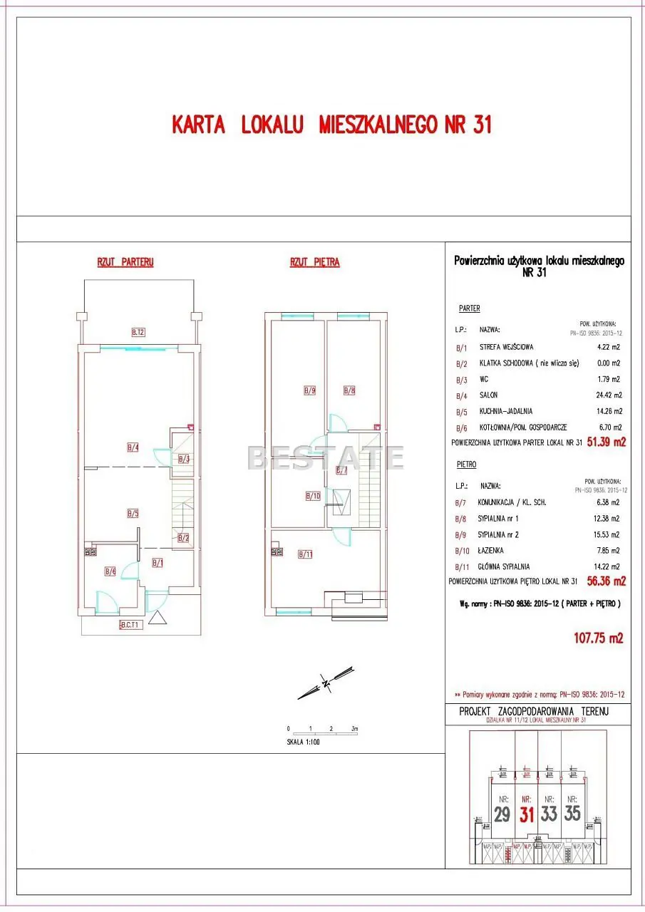 Deweloperskie w zabudowie bliźniaczej 116m2
