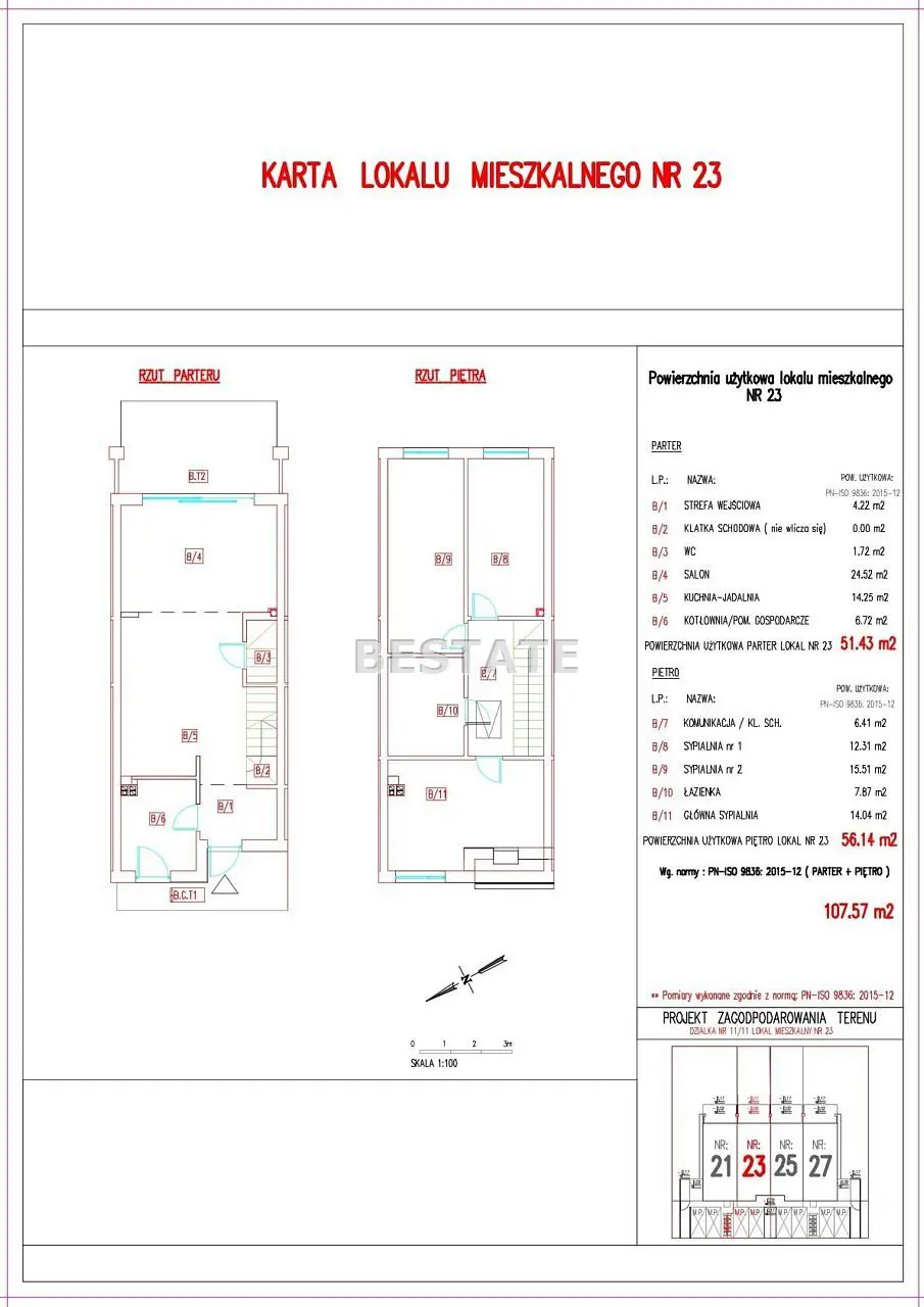 Deweloperskie w zabudowie bliźniaczej 116m2