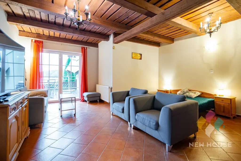 Kołatek, apartament nad jez. Pluszne