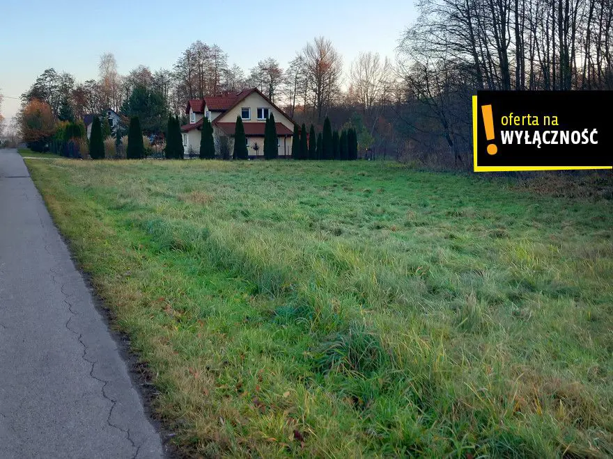 Działka 34 ary w Baranowie koło Buska