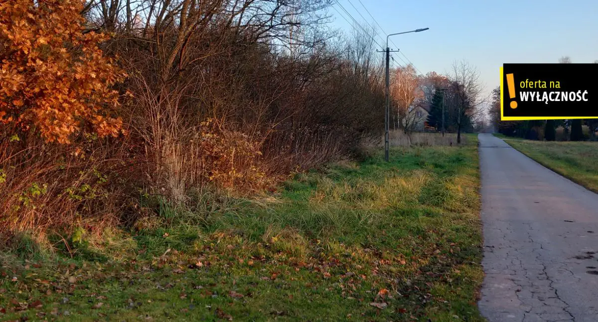 Działka 34 ary w Baranowie koło Buska