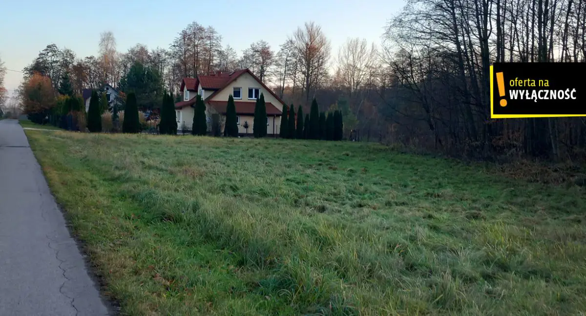 Działka 34 ary w Baranowie koło Buska