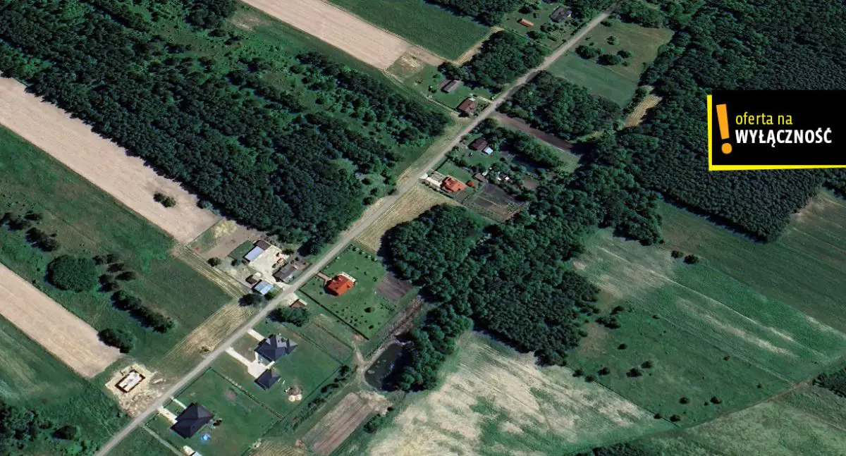 Działka 42 ary w Baranowie koło Buska
