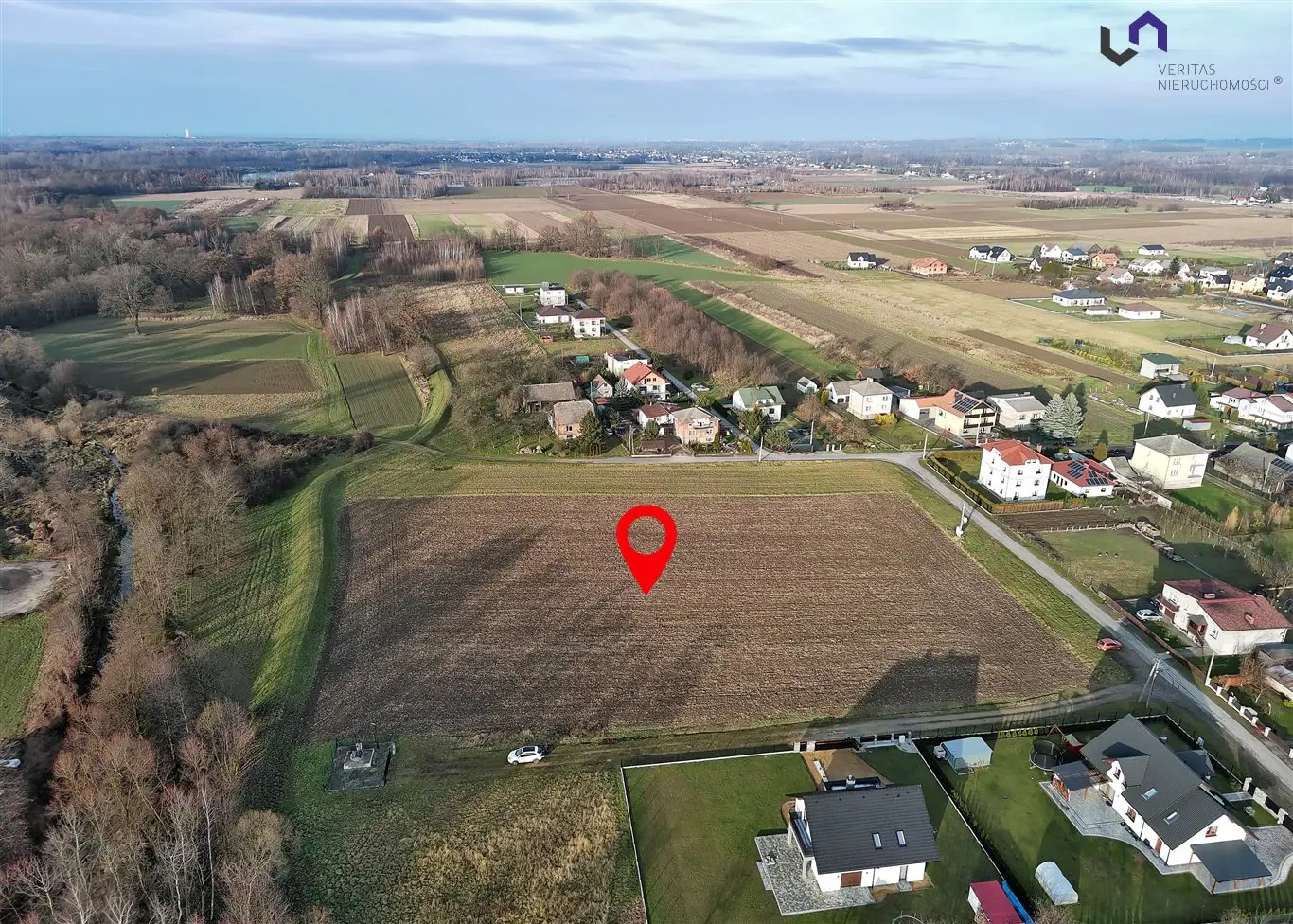 DZIAŁKA INWESTYCYJNA w Nowej Wsi gm. Kęty