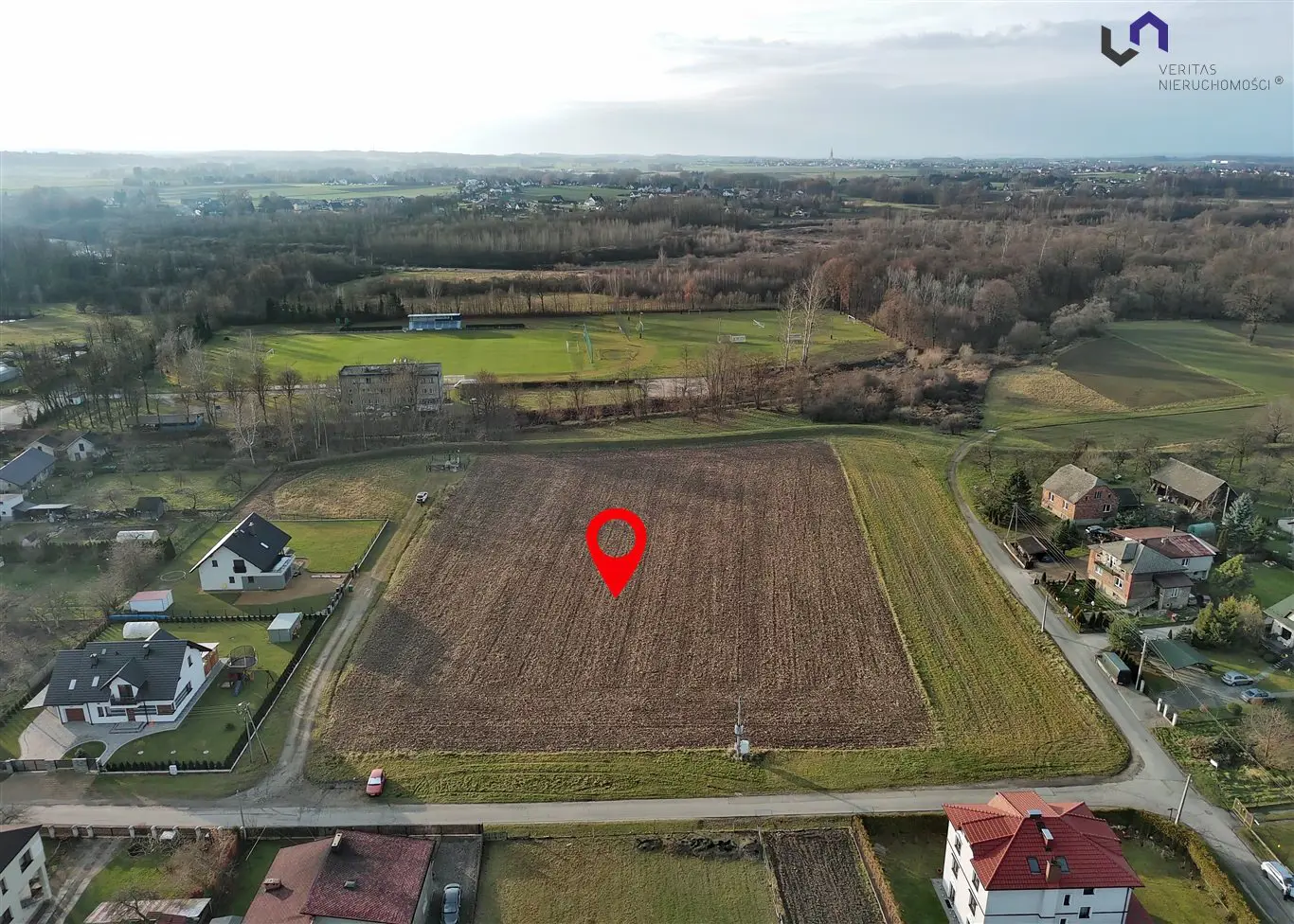 DZIAŁKA INWESTYCYJNA w Nowej Wsi gm. Kęty