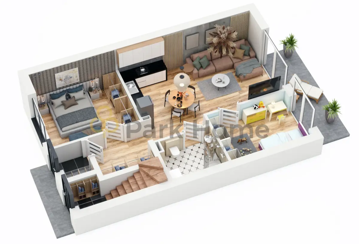 Mieszkanie, 3 pokoje 54 m² na sprzedaż - Zielona Góra