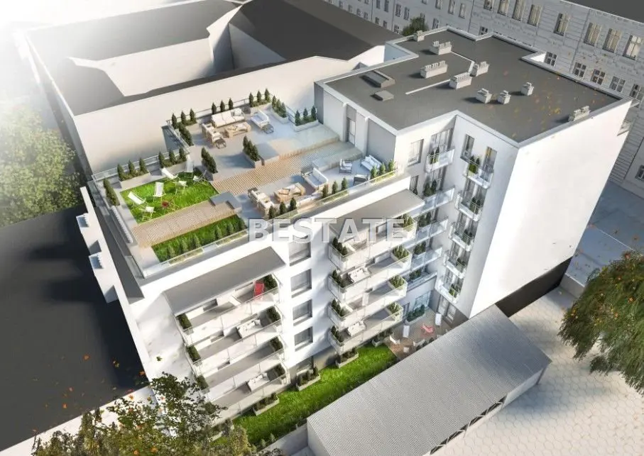 M-4 w centrum Łodzi, balkon, miejse postojowe