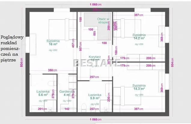 Mały dom w centrum miasta