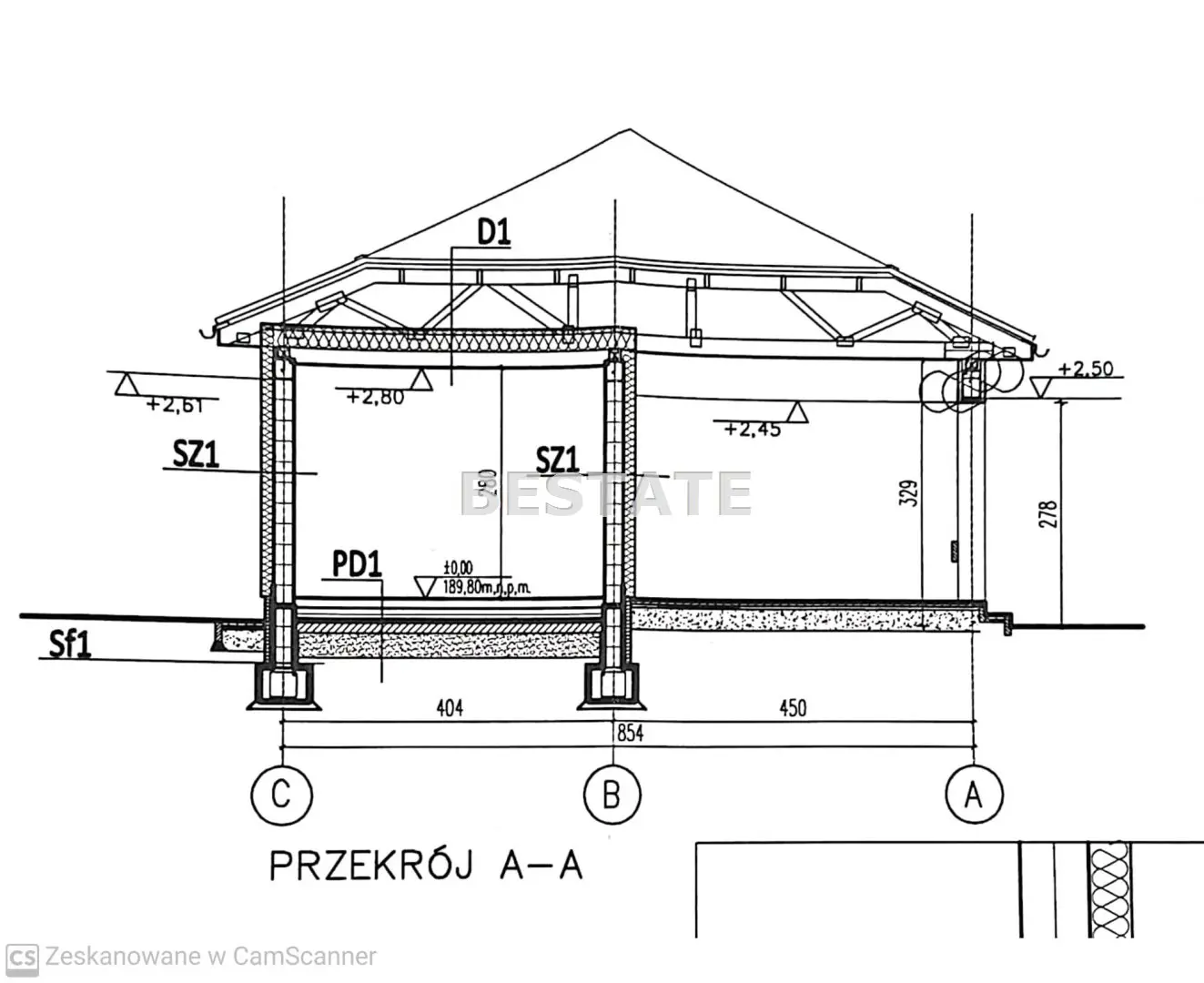 Parterowy, funkcjonalny dom w stanie deweloperskim