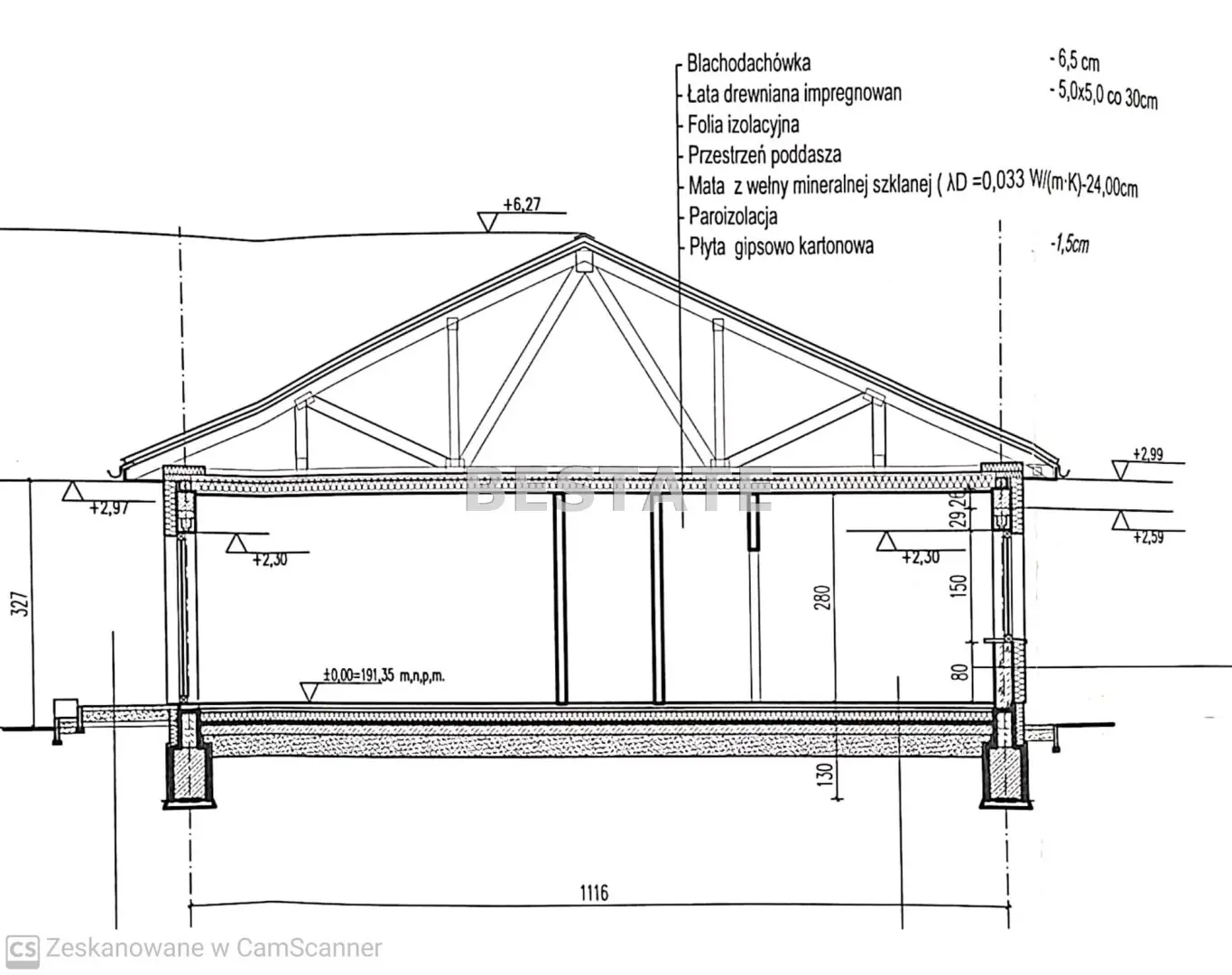 Funkcjonalny, parterowy dom , st. deweloperski