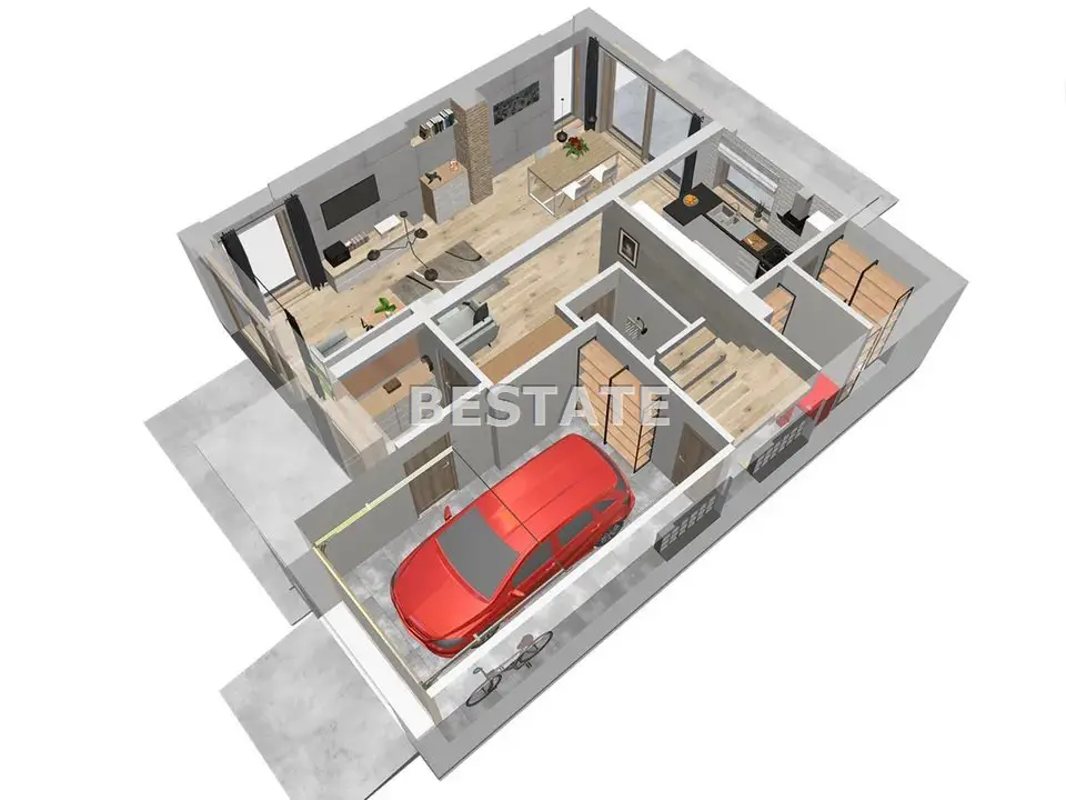 Wolnostojący 5-pokojowy dom, blisko lasu