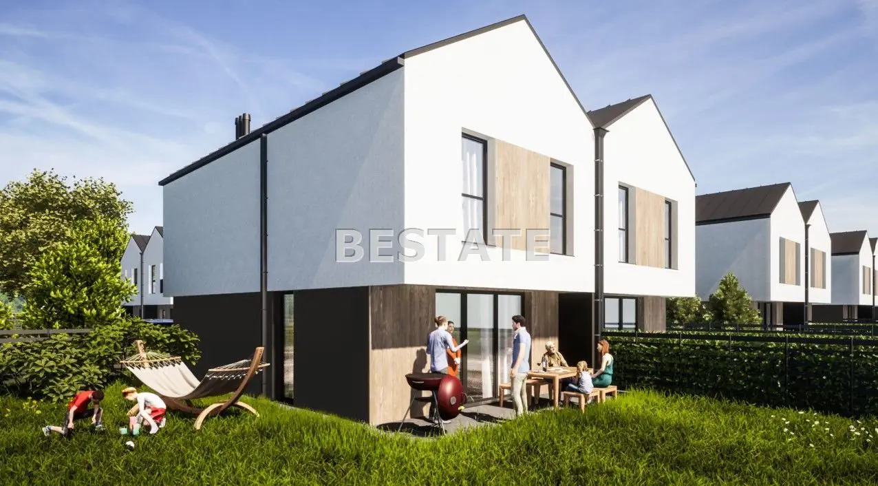 Dom z ogrodem, 4 pokoje, bliźniak, Ksawerów