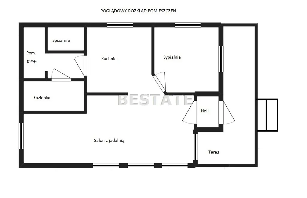 Funkcjonalny dom w malowniczej scenerii