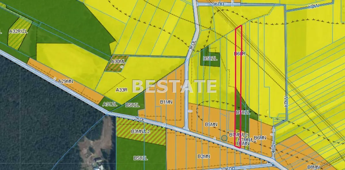 Działka budowlana Orpelów, blisko węzła S8 i S14